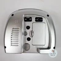 13cm Sensa-Light Silver Smartlite Silent Analogue Alarm Clock By ACCTIM image