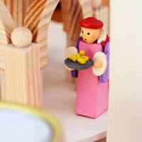 35cm Three Tier Nativity Christmas Pyramid By Graupner image