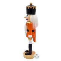 18cm Orange King Nutcracker image