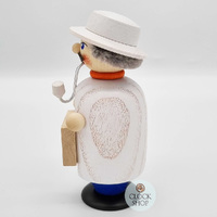 14cm Beekeeper German Incense Burner By Seiffener image