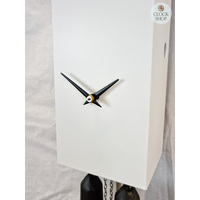 White Bird House 8 Day Mechanical Modern Cuckoo Clock 41cm By ROMBA image