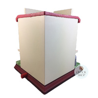 Santa's Snack Shop Music Box With Lights & Moving Tree (8 Christmas Tunes) image
