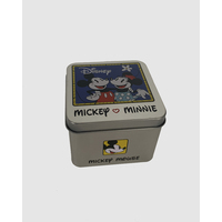 25mm Disney Petite Minnie Mouse Womens Watch With Red Leather Band image