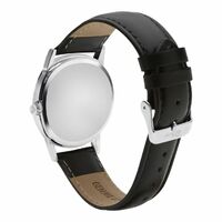 DISNEY Bold Mickey Mouse Watch With Black Leather Band  image