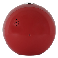 8.6cm Neve Shiraz Red Silent Analogue Alarm Clock By ACCTIM image