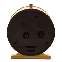 11cm Penny Mustard Yellow Analogue Alarm Clock By ACCTIM image