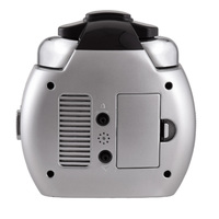 15cm Thunderbell Silver Xl Super Loud Bell Analogue Alarm Clock By ACCTIM image