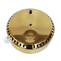 13cm Polished Brass Polar Series Thermometer By FISCHER image