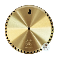 13cm Brushed Brass Polar Series Thermometer By FISCHER image