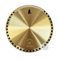 13cm Brushed Brass Polar Series Hair Hygrometer By FISCHER image