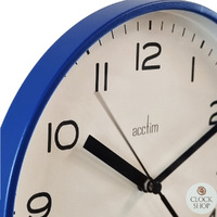 20cm Runwell Midnight Blue Wall Clock By ACCTIM image