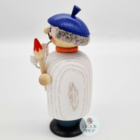 14cm Painter German Incense Burner By Seiffener image