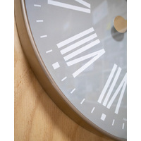 50cm Northfield Taupe Wall Clock By ACCTIM image