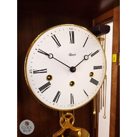 86cm Walnut 8 Day Mechanical Regulator Wall Clock By HERMLE image