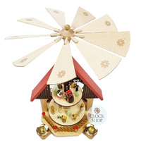 36cm Fairy Tale House Christmas Pyramid By Richard Glässer image