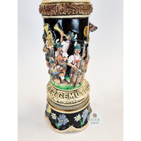Festival Beer Stein With Musical Base 1L By KING image