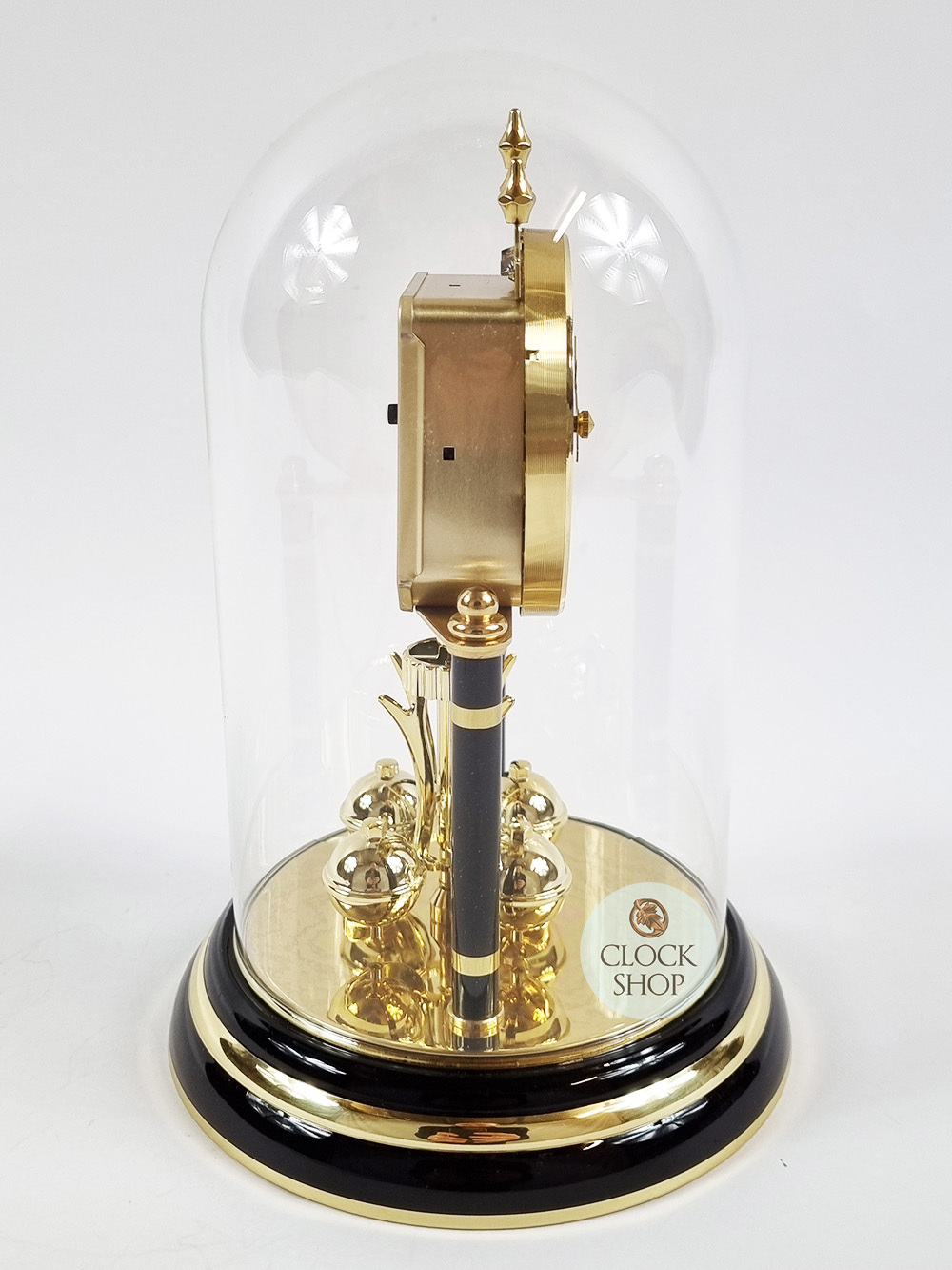 Black & Brass Anniversary Clock By HALLER (Scuffed Base) image