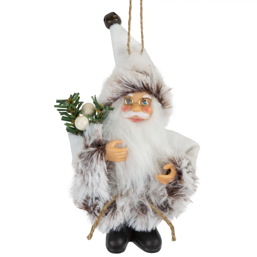 13cm Santa Hanging Decoration- Assorted Designs image