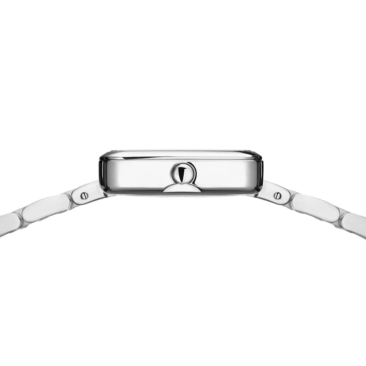 26mm Classic Collection Womens Watch With White Dial & Silver Stainless Steel Link Strap By BERING image