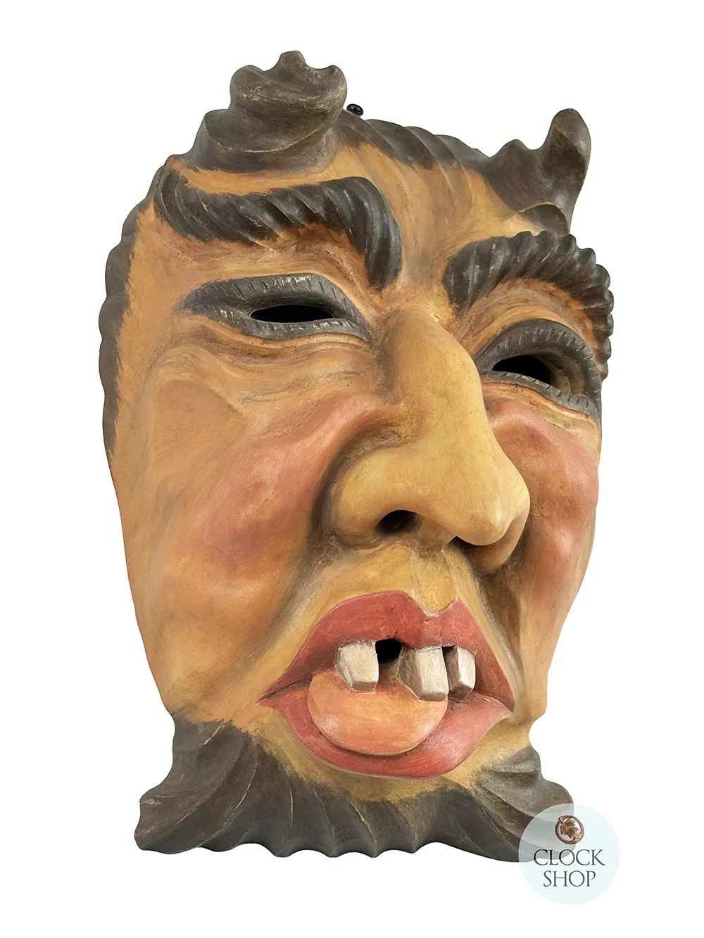 Hand Carved Fasching Mask By Thomas Eyring (Design 4) image