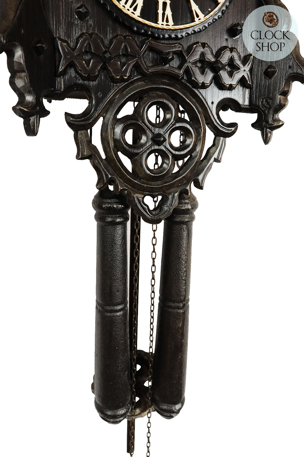 Railroad House Gothic 8 Day Mechanical Cuckoo Clock 48cm By GERHARD SCHMIEDER  image