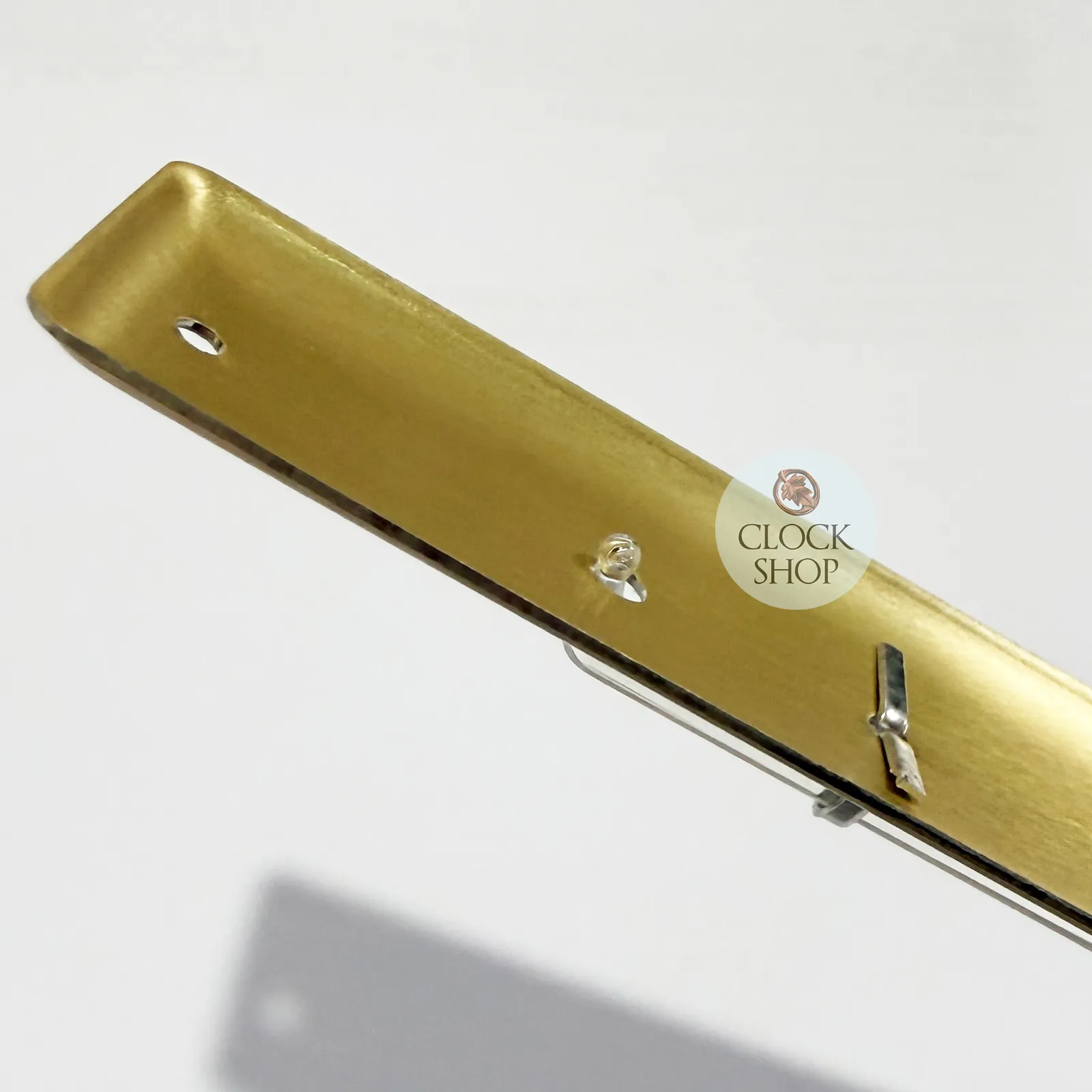 13cm Gold Thermometer Square Top By FISCHER image