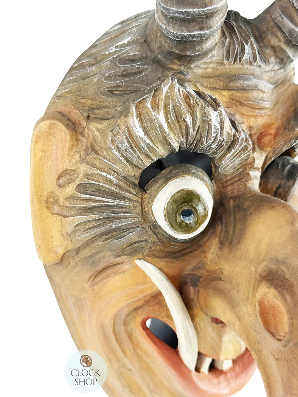 Hand Carved Fasching Mask By Thomas Eyring (Design 2) image