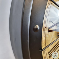 80cm Chester Black Moving Gear Wall Clock By COUNTRYFIELD image