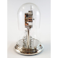 23cm Silver Anniversary Clock With Westminster Chime By HALLER image