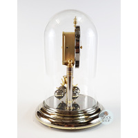 23cm Brass & Nickel Anniversary Clock By HALLER image