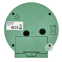 10cm Caleb Moss Green Smartlite Silent Analogue Alarm Clock By ACCTIM image