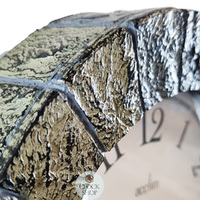 26cm Bowfell Indoor / Outdoor Slate Effect Wall Clock With Temperature By ACCTIM image