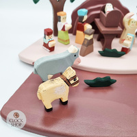 23 Piece Wooden Nativity Set image