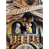 After The Hunt 8 Day Mechanical Carved Cuckoo Clock 54cm By ENGSTLER image