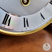 30cm Walnut Mechanical Table Clock With Westminster Chime  By AMS image