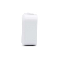 9cm Kitto White LCD Digital Alarm Clock By ACCTIM image
