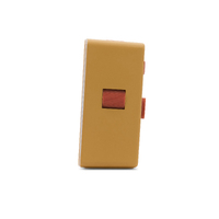 10cm Barber Yellow Analogue Alarm Clock By ACCTIM image