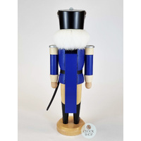37cm Blue Soldier Nutcracker By Seiffener image