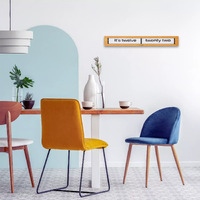 65cm Texttime Collection Bamboo Flip Wall Clock By CLOUDNOLA image