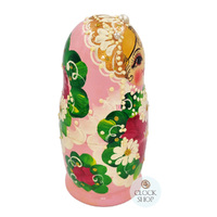 Pink Pearl Russian Dolls 16cm (Set Of 5) image