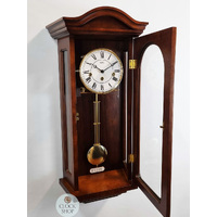 67cm Walnut 8 Day Mechanical Chiming Wall Clock By AMS image