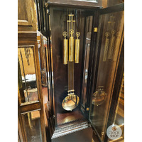208cm Limited Edition Dark Cherry Grandfather Clock With Westminster Chime By K&K Exclusive image