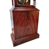 204cm Mahogany Longcase Grandfather Clock With Westminster Chime image