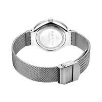 Max Rene Collection White & Silver Ladies Watch With Milanese Band By BERING image