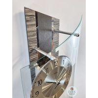 84cm Grey Pendulum Wall Clock By AMS image