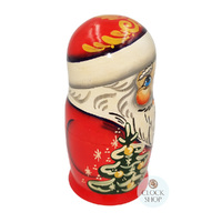 Santa Russian Dolls- 11cm (Set Of 5) image