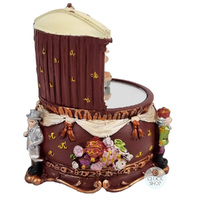 14cm Rotating Musical Christmas Nutcracker Ballet Music Box (Tchaikovsky- March Of The Toy Soldiers) image