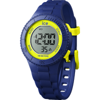 35mm Digit Collection Blue & Yellow Youth Digital Watch By ICE-WATCH image