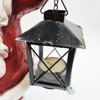 44cm Santa With Tealight Lantern image