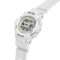 Digital EX16 Collection White Watch By  SECTOR image